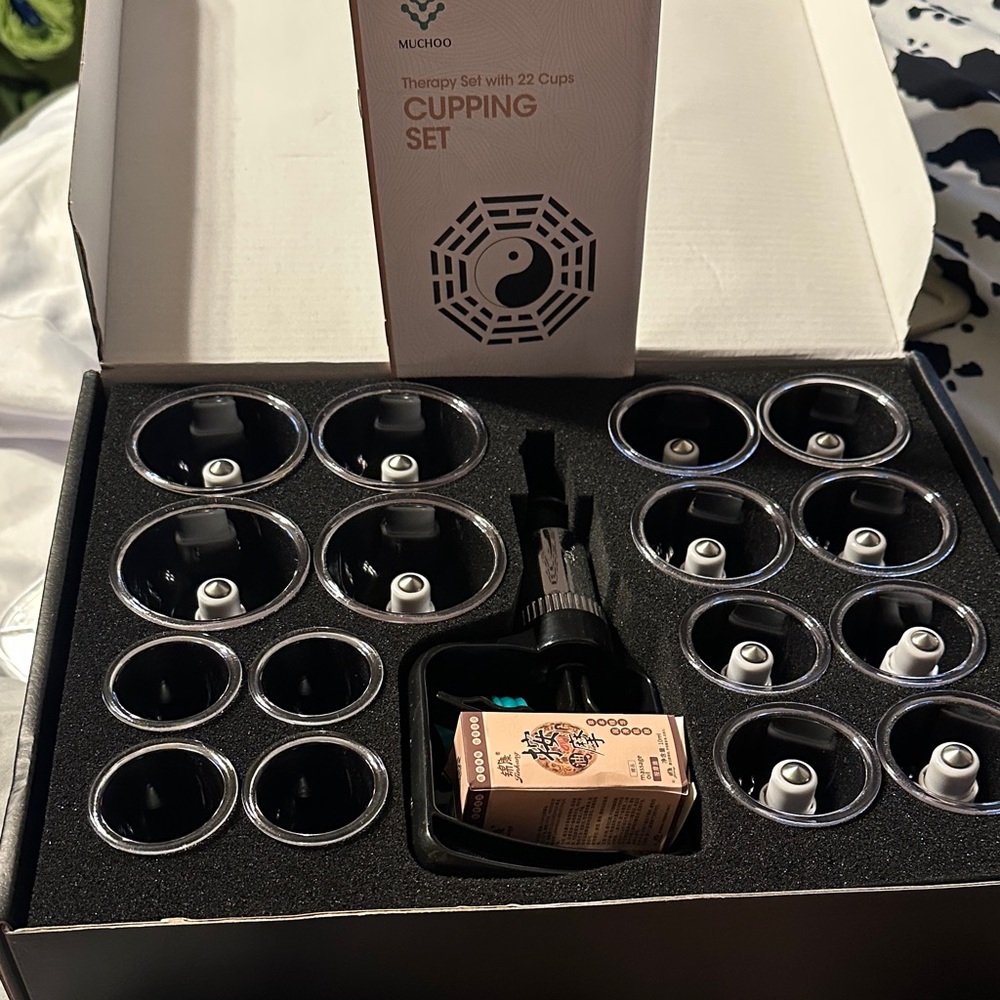 Black Cupping Set - 22pcs - Picture 2 of 2